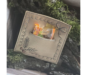 ADVENTSKALENDER 5. Dezember - Stickserie - 6 Geld- oder Gutscheinkartenhülle Weihnachten